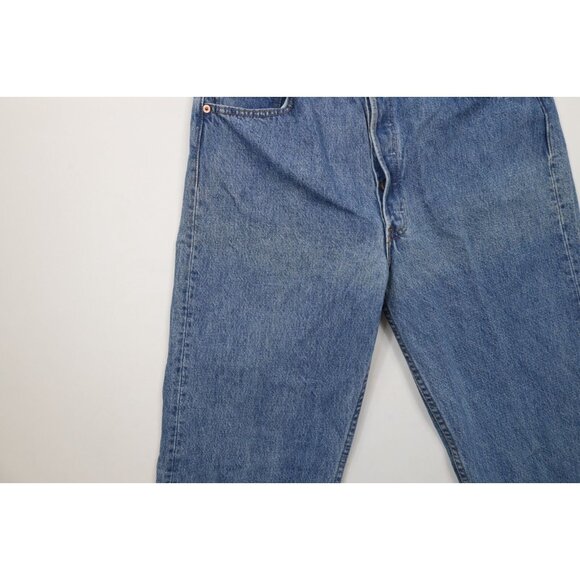 Vtg 80s 90s Levis 501xx Mens 33x36 Distressed Button Fly Original Fit Jeans USA - Picture 5 of 16